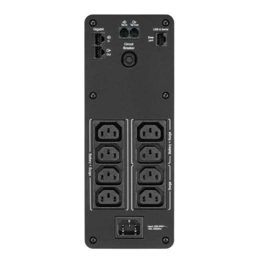 Apc - Schneider BACK UPS PRO BR 1200VASINEWAVE8 OUTLETS AVR LCD INTERF