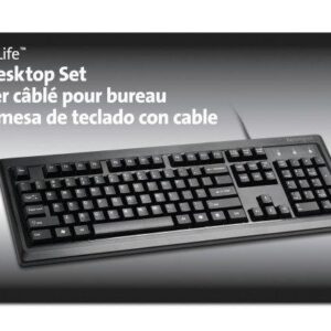 KIT TECLADO + MOUSE USB KENSINGTON FOR LIFE K72436ES