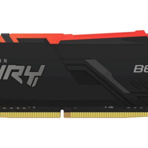 MEMORIA UDIMM DDR4 2666MHZ 8GB RGB KINGSTON FURY BEAST