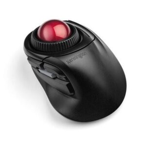 MOUSE INALAMBRICO TRACKBALL KENSINGTON ORBIT FUSION NEGRO BOLA ROJA