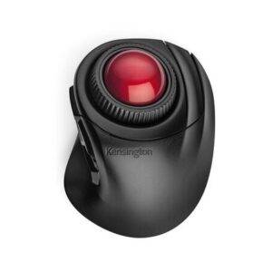 MOUSE INALAMBRICO TRACKBALL KENSINGTON ORBIT FUSION NEGRO BOLA ROJA