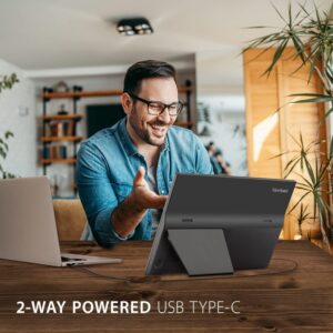 MONITOR PORTATIL 15.6 LED IPS 1920x1080 60Hz 7ms VIEWSONIC / 2xUSB-C 1xMiniHDMI AudioOut