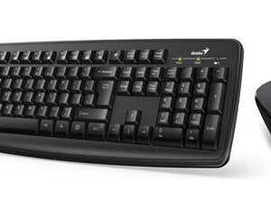 KIT TECLADO + MOUSE INALAMBRICO GENIUS KM-8101 BLACK