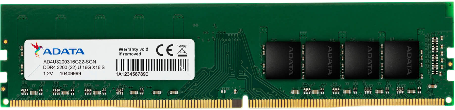 Memoria Ram ADATA 16GB 3200MHZ DDR4 DIMM