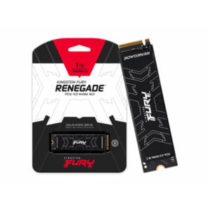 SSD M.2 2280 PCIe4 NVMe 1000GB KINGSTON FURY RENEGADE DISIPADOR - Imagen 3