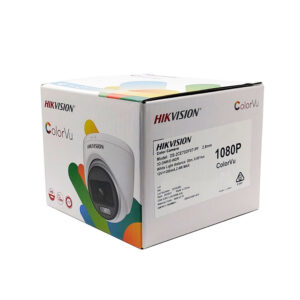 CAMARA WIFI TURRET TVI 2MP COLORVU 20M LUZ BLANCA DS-2CE70DF0T-PF 2.8MM HIKVISION - Imagen 2