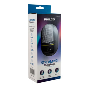 MICROFONO PHILCO CONDENSADOR GAMER/STREAMER C/TRIPODE - Imagen 2