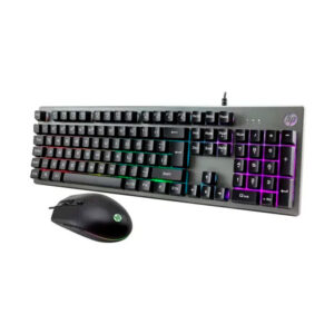 KIT TECLADO + MOUSE USB MEMBRANA HP KM300F - Imagen 1