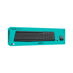 KIT TECLADO + MOUSE INALAMBRICO LOGITECH MK235 - Imagen 2