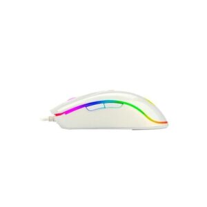 MOUSE REDRAGON USB M711W GAMER RGB COBRA WHITE - Imagen 3