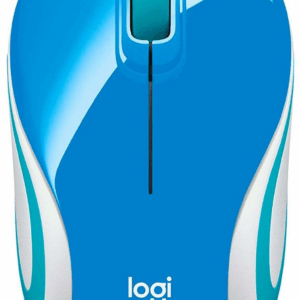 MOUSE INALAMBRICO LOGITECH 2.4GHZ M187 MINI AZUL - Imagen 2