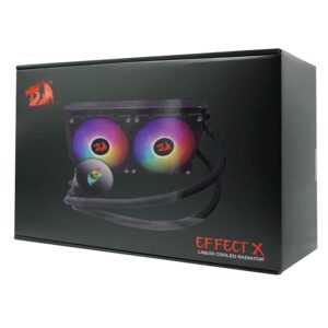 REFRIGERACION REDRAGON DUAL 120MM WATER COOLING RGB - Imagen 3