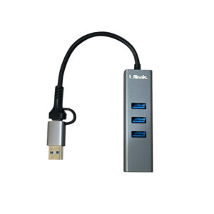 HUB ULINK USB-C/A 4 PUERTOS A / mod. UL-HUBCA4 - Imagen 2