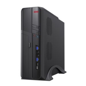 GABINETE CON FUENTE 500W CLIO SLIM mATX/Mini ITX S-605 - Imagen 2