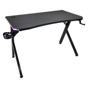 MESA GAMER RGB C/REMOTO RESPAWN MOD GT 500 BK + PAD MOUSE 114 - Imagen 3