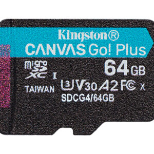 MICROSD KINGSTON 64GB CANVAS GO! PLUS G4 200mbps - Imagen 2