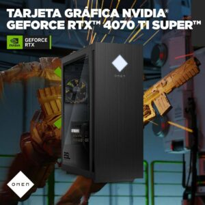 PC Gamer HP OMEN GT15-2002la i7-14700KF RTX4070Ti 32GB 1TBSSD + 2TBHDD - Imagen 7