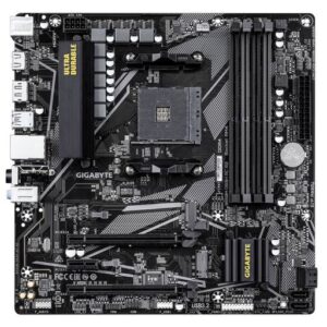 PLACA MADRE GIGABYTE B550M DS3H AC R2 mATX AM4 DDR4 DVI/HDMI - Imagen 2