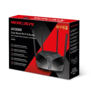 ROUTER MERCUSYS AX3000 DUAL-BAND WIFI6 MR80X - Imagen 4