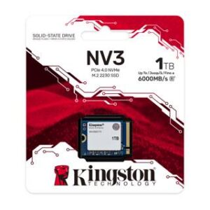 SSD M.2 2230 PCIe4 NVMe 1000GB 6GB/S KINGSTON NV3SM3 - Imagen 3