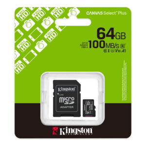 MICROSD KINGSTON 64GB CANVAS SELECT PLUS - Imagen 2