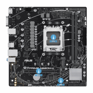PLACA MADRE ASUS PRIME A620M-K AM5 DDR5 - Imagen 2